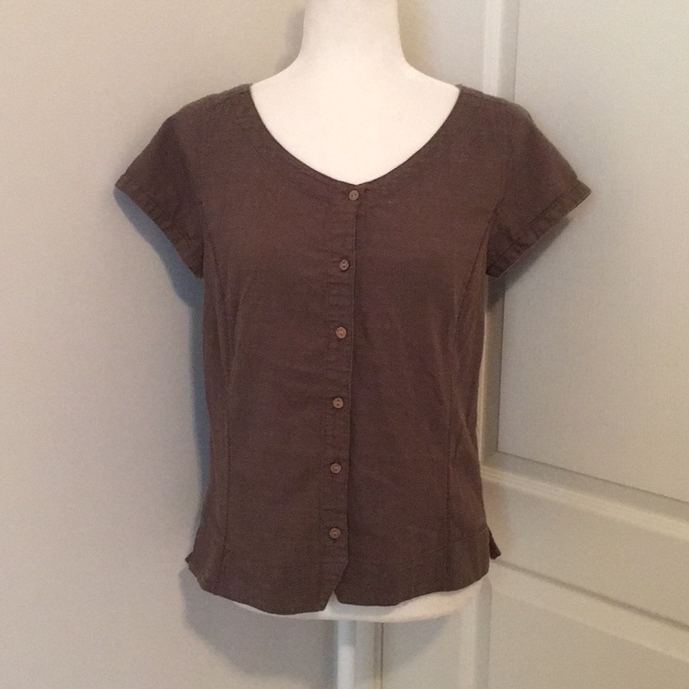 Royal Robbins Button Up Short Sleeve Top